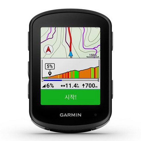 가민 엣지 540 사이클링 GPS 속도계 스피드 센서 + 케이던스 센서 + HRM Dual 모니터 세트, 혼합색상, 1세트
