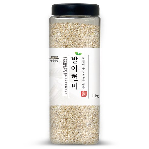 건강곡간 발아현미, 1kg, 1개
