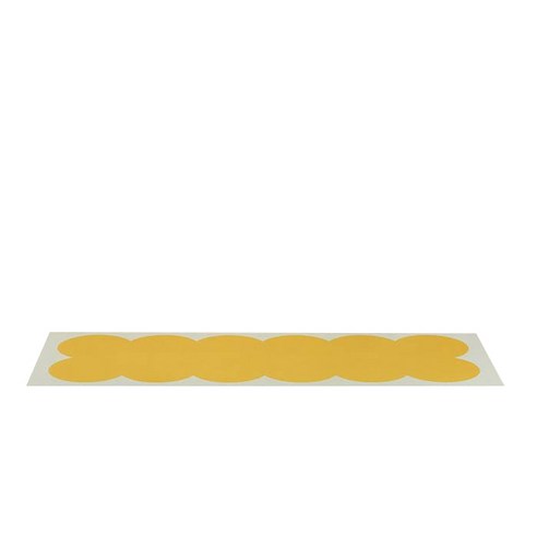 바이빔 빨아쓰는 욕실 주방 소프트 규조토 발매트 45 x 120 cm, 코이 옐로우