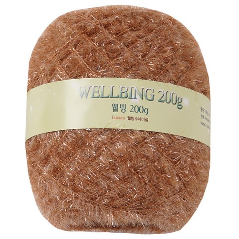 연일섬유 웰빙수세미 콘사 뜨개실 200g, 56진베이지, 1개