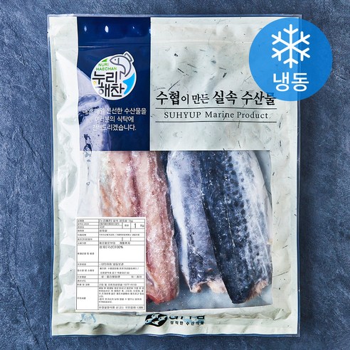 수협 누리해찬 실속 삼치살 (냉동), 1kg, 1개