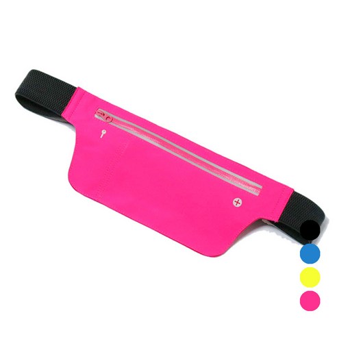 엘쏘 초경량 방수 러닝벨트, 핫핑크, 1개