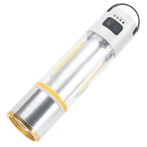 디제이디 WhiteLaser LED 충전식 멀티 야외 캠핑 랜턴 손전등 후레쉬 YES666, 1개