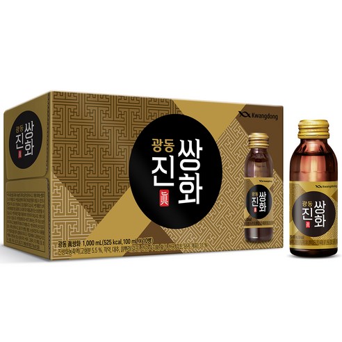 광동 진쌍화 100ml, 38개