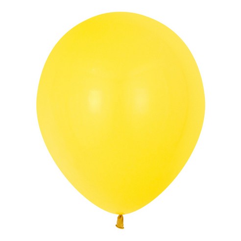 파티팡 라운드 레트로 풍선 30cm 100p, 레트로 레몬옐로우, 1개