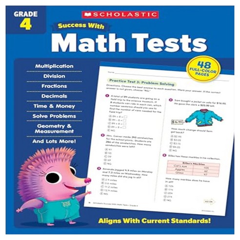 Scholastic Success with Math Tests Grade 4, Scholastic Inc.