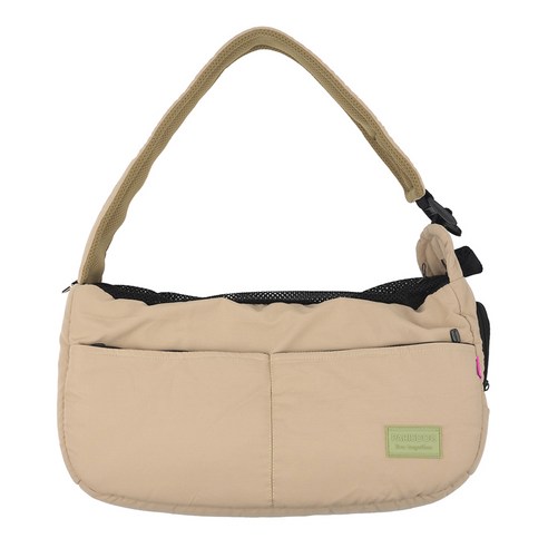 패리스독 강아지 베이직스 슬링백 이동가방, 핑크, 1개 강아지가방 패리스독 강아지 베이직스 슬링백 이동가방, 핑크, 1개 강아지가방