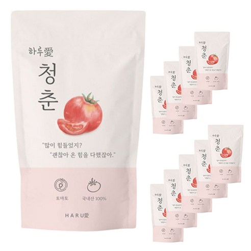 갈아만든 완숙 원액 토마토즙 10p, 110ml, 30개