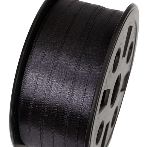 포장넷 공단기본 선물포장 리본끈 6mm, 59 쥐색, 1개, 90m