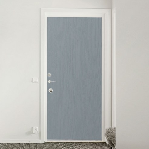 시트나라 현관문시트지 2p, 페인티드우드러시안블루, 100 x 210 cm