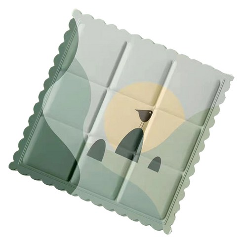 아티홈 심플 아트 워터젤 아이스 쿠션 그린 650g 36 x 36 cm, A형