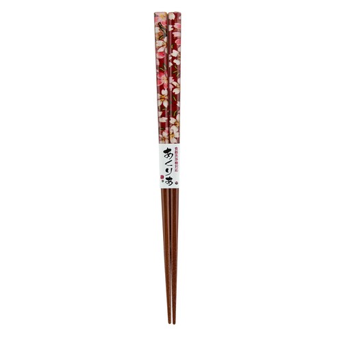 아이린도 솔리드 벗꽃 목 젓가락, 들벚꽃 빨강, 1개, 21cm