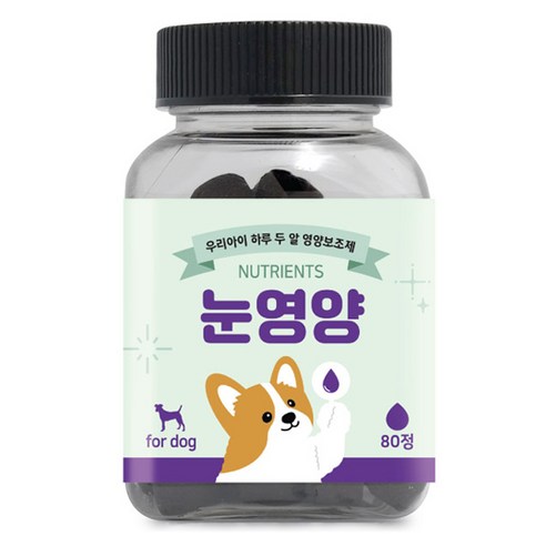 우리아이하루두알 강아지 영양 보조제, 눈영양제, 1개