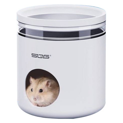 랜보어 햄스터 멀티 아이스 은신처, 화이트, 1개