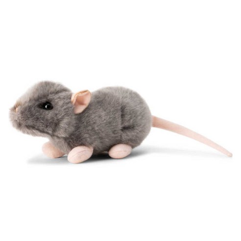 애너미고스 영구 자연주의 동물 인형, 9cm, 쥐, 1개