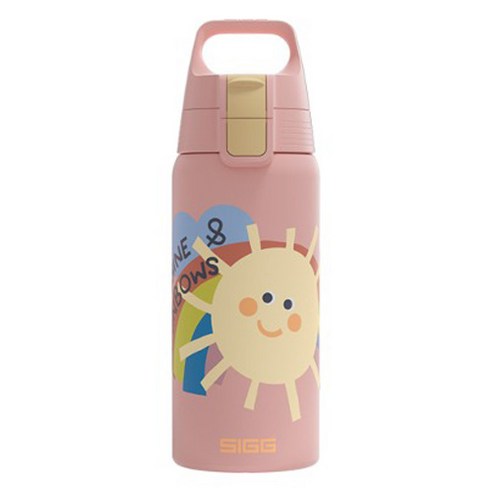 지그 쉴드 썸 원 워터 보틀, 선샤인, 500ml, 1개