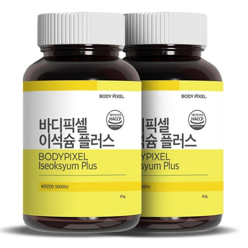 바디픽셀 이석슘 플러스, 60g, 2개