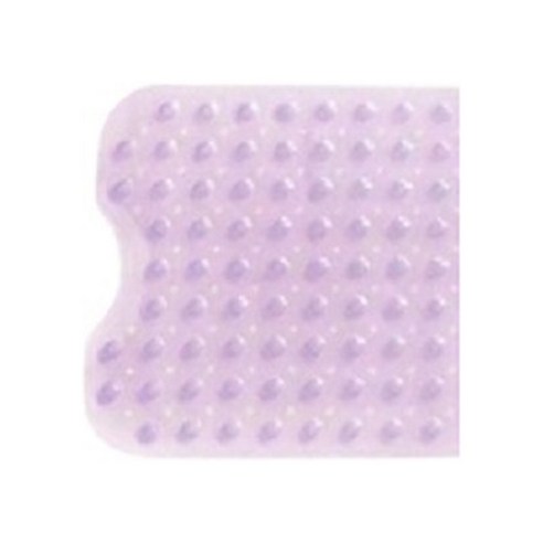 블럭마트 심플 욕실 미끄럼방지 매트 53 x 53 cm, 투명퍼플, 1개