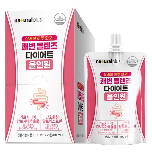 내츄럴플러스 쾌변 클렌즈 다이어트 올인원 100ml x 7팩, 2개