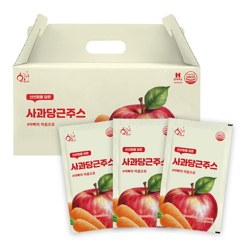 황금이네 사과당근주스 50p, 5L, 1개