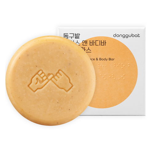 동구밭 페이스 앤 바디바 클렌징 비누 레몬그라스, 120g, 1개