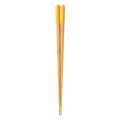 야마치쿠 강코 대나무 젓가락 23cm, 바나나옐로우, 단품, 1개