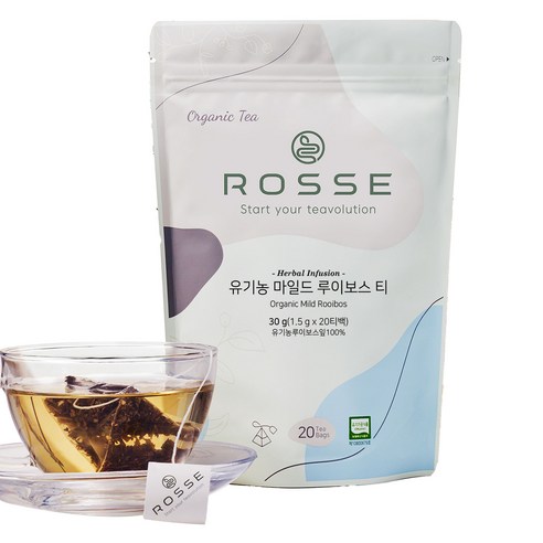 로쎄 유기농 마일드 루이보스 티 30g, 20개입, 1개