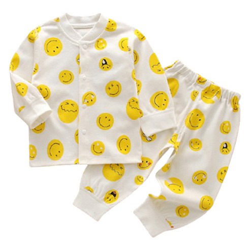 엠케이 유아용 스마일 실내복 상하의 세트