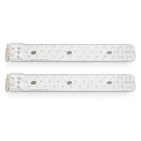 두영 LED 램프 리폼 모듈 일체형 FPL 36W 대체용 25W, 주광색, 2개