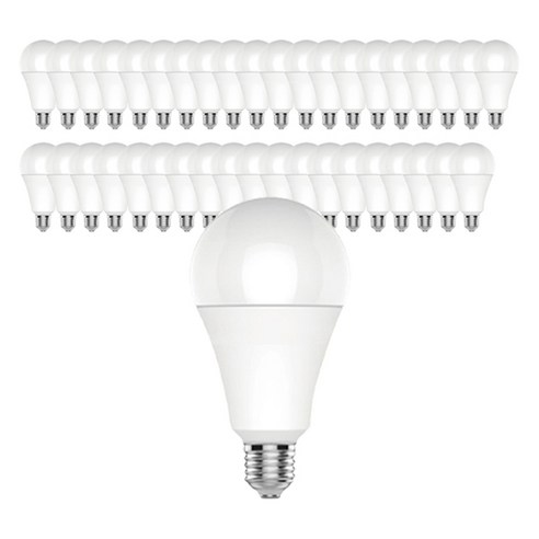 장수 LED 벌브 10W, 전구색, 40개