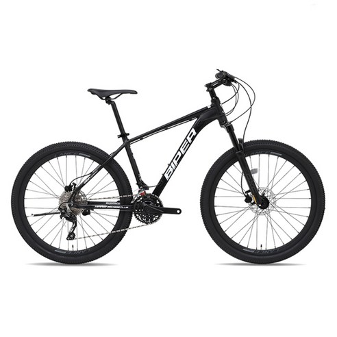 알톤스포츠 마렝고플러스 시마노 데오레 30단 알루미늄 MTB 자전거 69.8cm 유압디스크 미조립, 매트블랙 + 화이트, 43cm, 1개