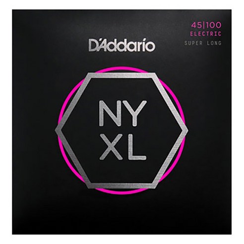 다다리오 베이스 기타 스트링, NYXL45100SL, 1개