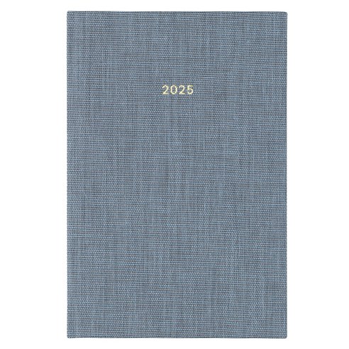 페이퍼리안 2025년 애티튜드 A6 데일리 플래너, 페일 블루, 1개