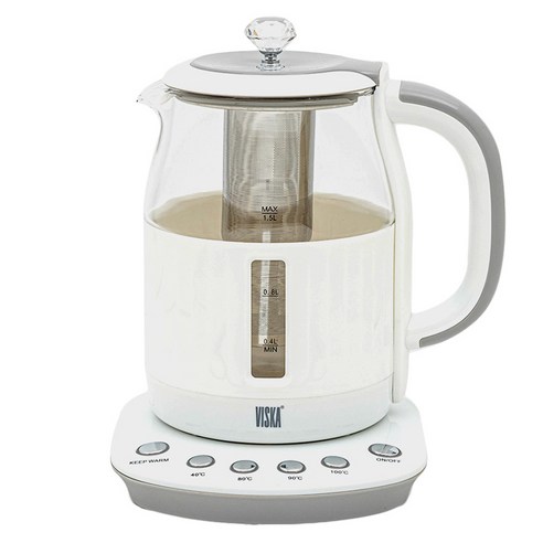 육아 편의성을 높이는 비스카 온도 설정 유리 보온 분유 티포트, 지금 바로 경험하세요!