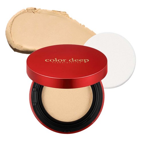 컬러딥 오! 매직 파우더 팩트 본품 15g 레드에디션 시즌4, 1개