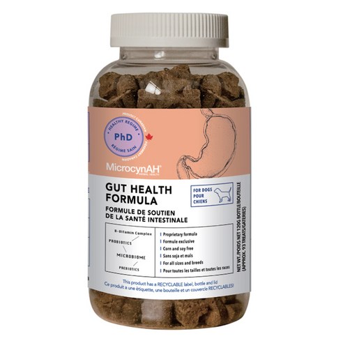 마이크로신 강아지 영양제, 장건강/유산균, 120g, 1개