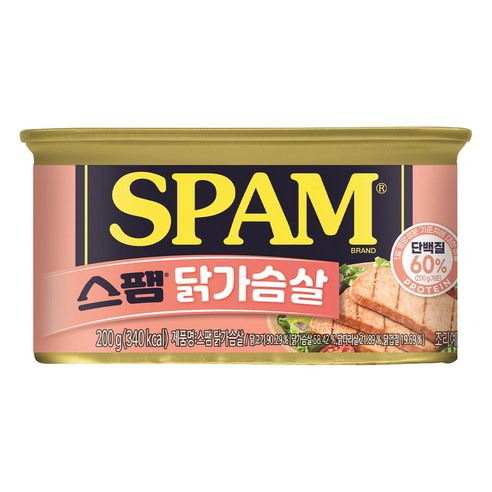 스팸 닭가슴살, 200g, 1개