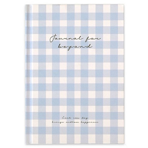 모노라이크 저널 포 비욘드 양장 라인 노트, 03. Blue, 1개