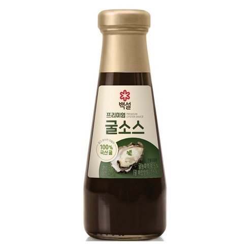 백설 프리미엄 굴소스, 210g, 1개