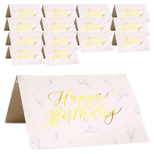 타이탄 기념일 프리미엄 감사 카드, happy birthday, 15개