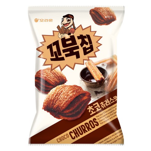 꼬북칩 초코츄러스, 120g, 1개