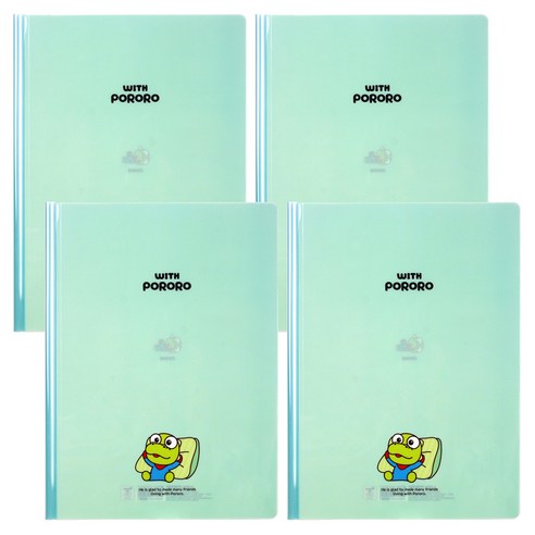 뽀로로 A4 쫄대 파일, 크롱, 4개