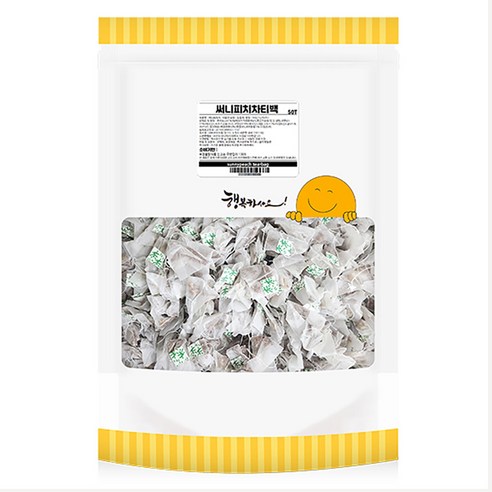 고미네 써니 피치 차티백, 1g, 1개, 50개입