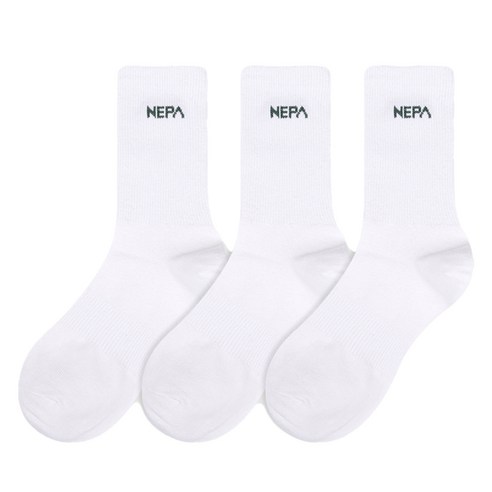 네파 호아프로스트 미들삭스 3켤례 세트 NPDHFMD, 아이보리(NPDHFMDL-IV3), 1세트