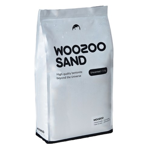 우주모래 WOOZOO 고양이 벤토나이트 모래, 무향, 1개, 7.5kg