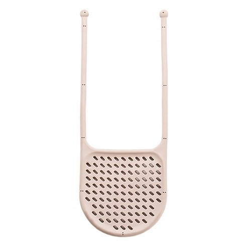 더자카 플렉시블 싱크대 수세미 걸이 11.2 x 30.8 cm, 카멜브라운, 1개