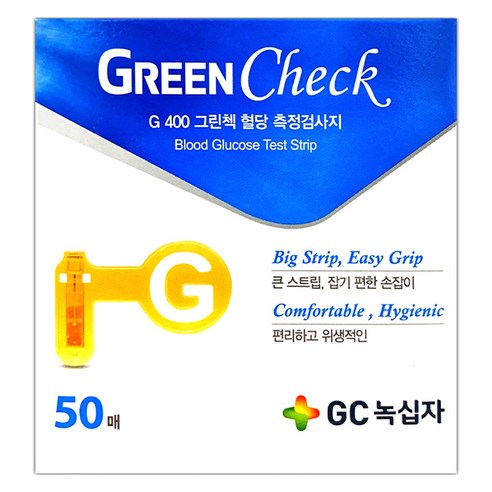 GC녹십자 그린첵 G400 혈당측정 검사지, 50매, 1개