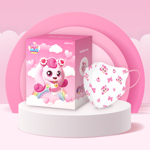 아이들의 안전과 즐거움을 담은 마스크