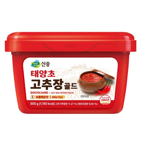 신송 태양초 고추장 골드, 500g, 1개