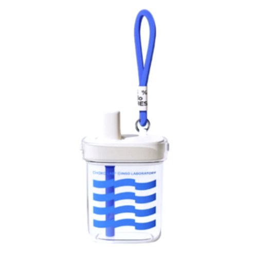 차코랩 BOBO 트라이탄 텀블러 스퀘어컵, 화이트, 1개, 780ml